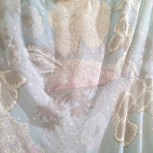 Gala 100% Silk Sundress with scarf - Picture 7 of 7